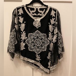 Cupshe Crochet Top Cover-up